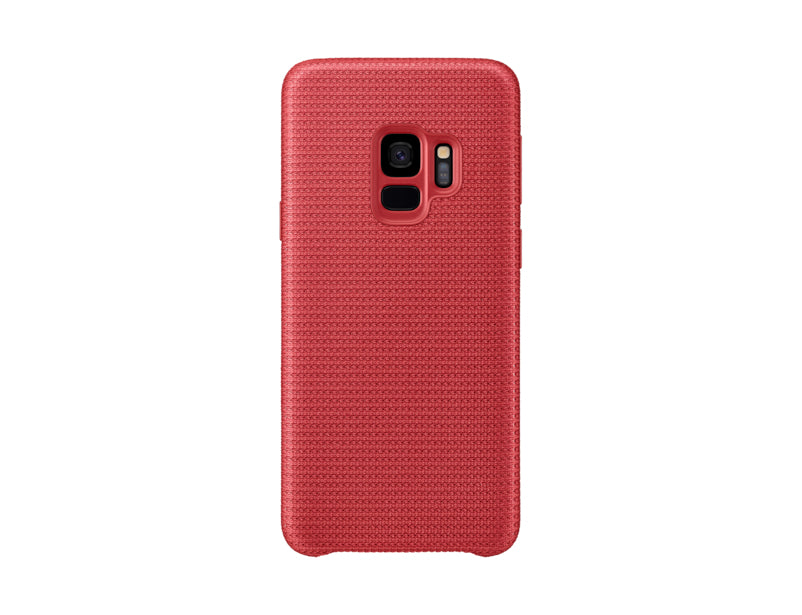 Samsung Backcover – für Samsung Galaxy S9, Stoff, rot, kratzresistent
