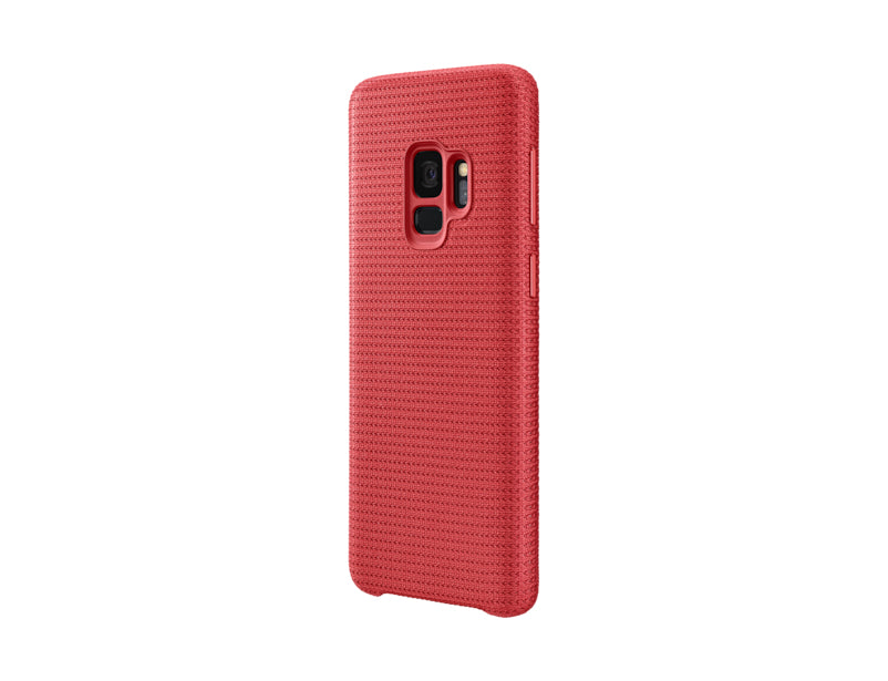 Samsung Backcover – für Samsung Galaxy S9, Stoff, rot, kratzresistent