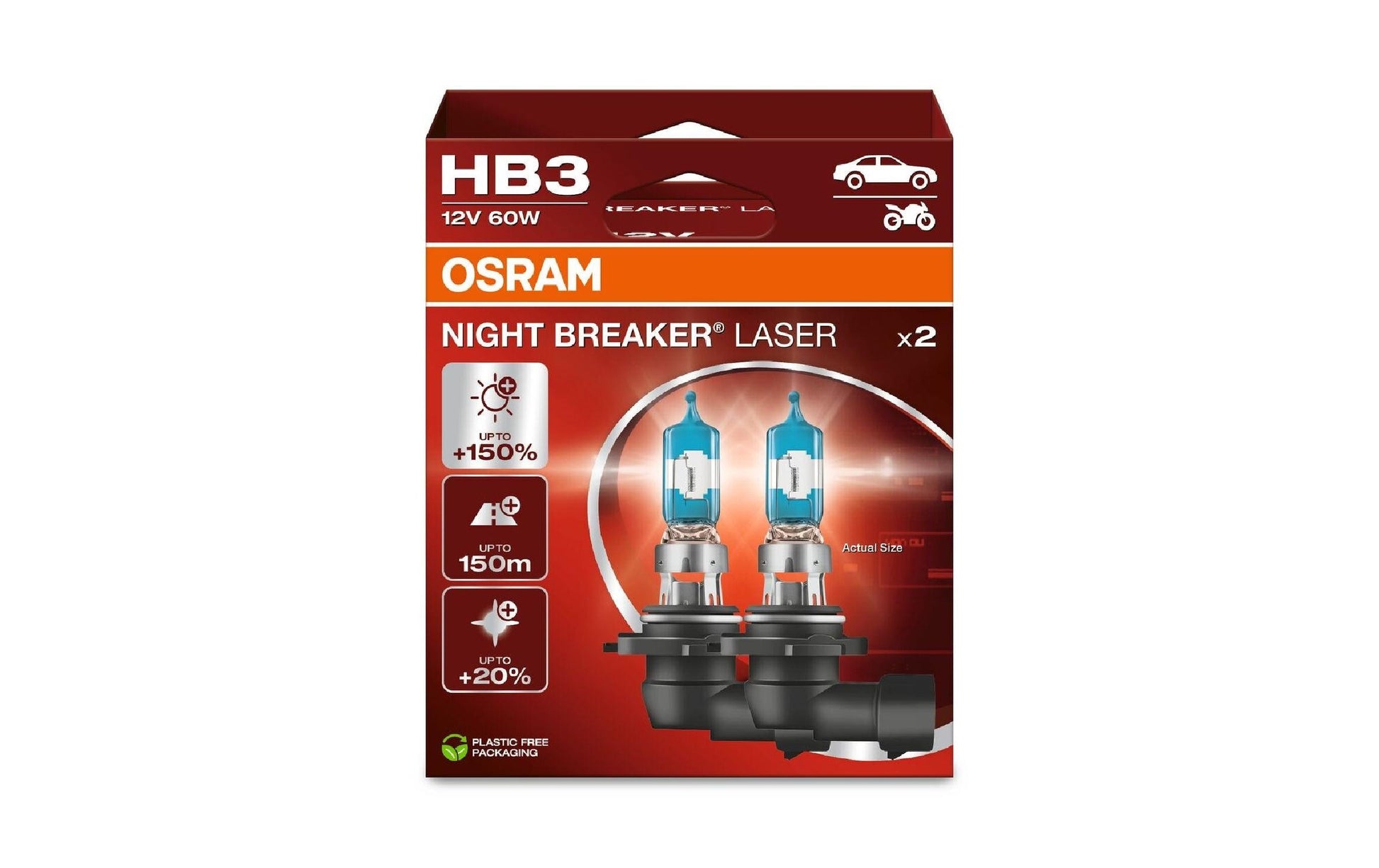 Osram Leuchtmittel P20d – 1700 lm, 3200 K – Halogen