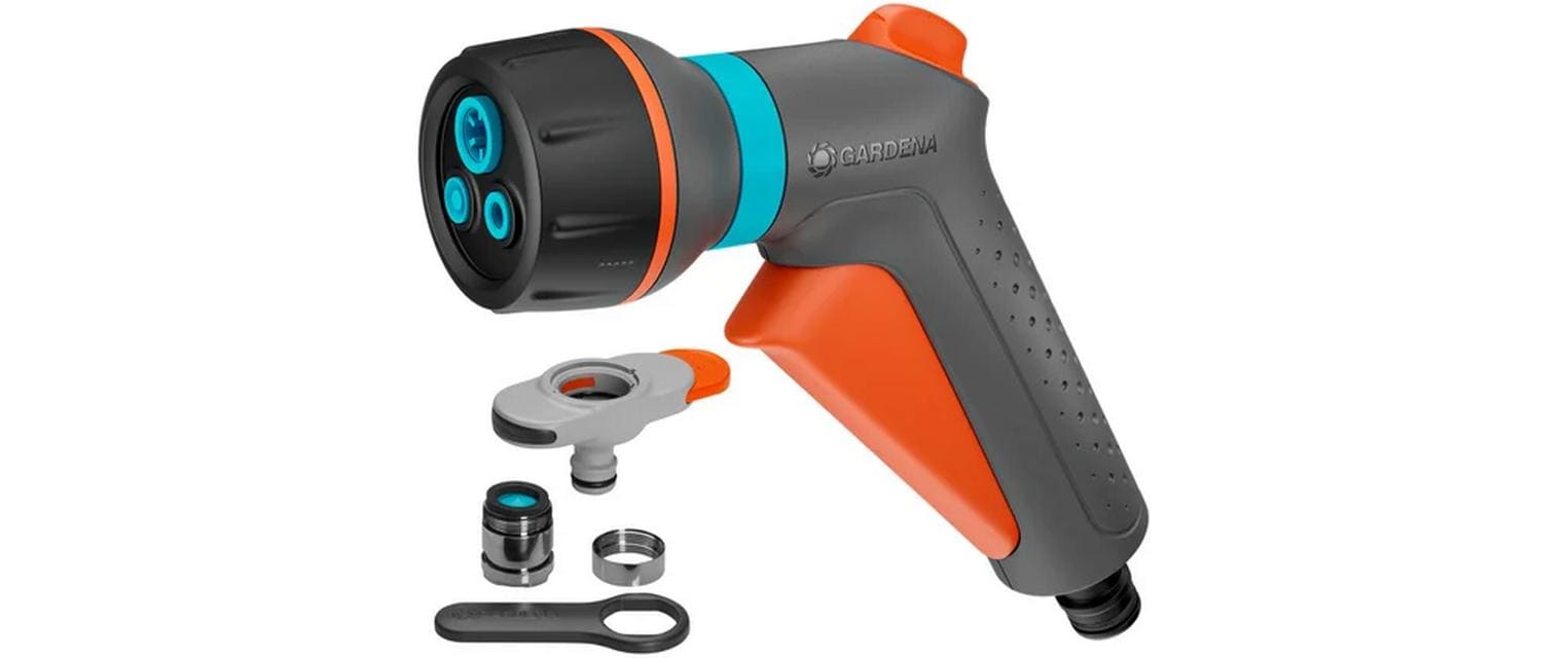 Gardena Brause Classic Indoor Set – Grau, Orange