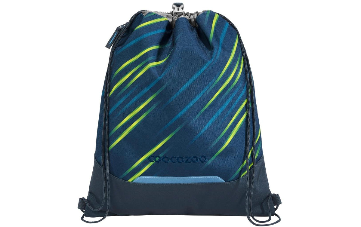 Coocazoo Sportbeutel – 10 l, blau-gelb, 34 × 43 cm