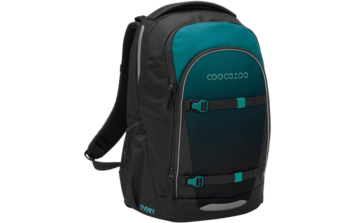 Coocazoo EVERY – Schulrucksack, Türkis, 30 l, mit Hüftgurt
