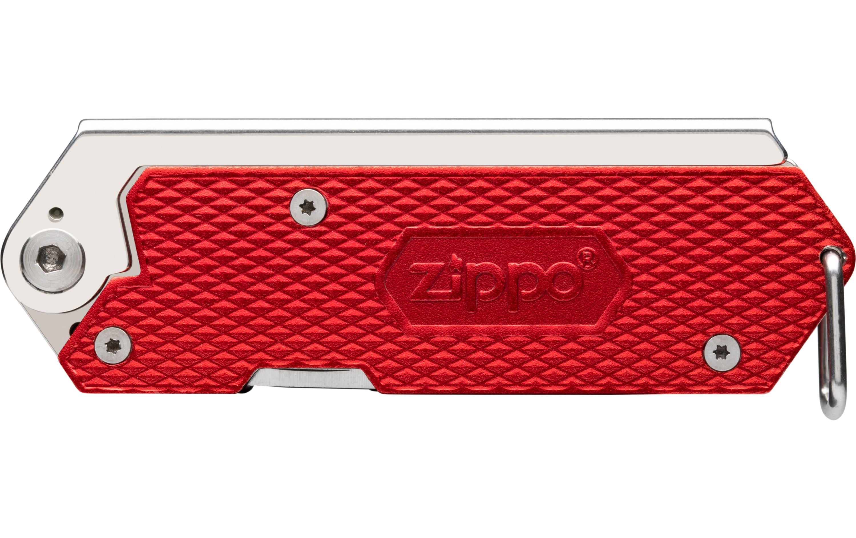 Zippo Feueranzünder SureFire Multi-Tool – Rot – Metall/Kunststoff