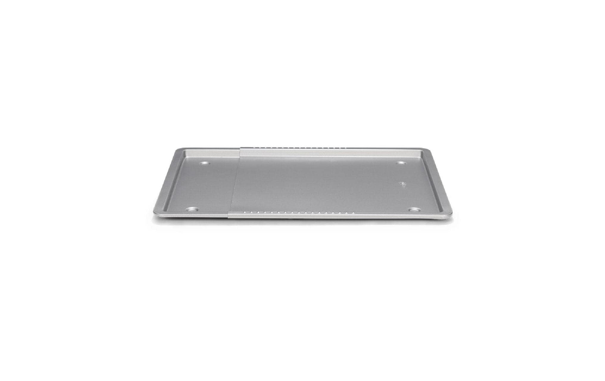 Patisse Ausziehbares Backblech 33–47,7 × 33 × 1,3 cm, Edelstahl, Antihaftbeschichtet