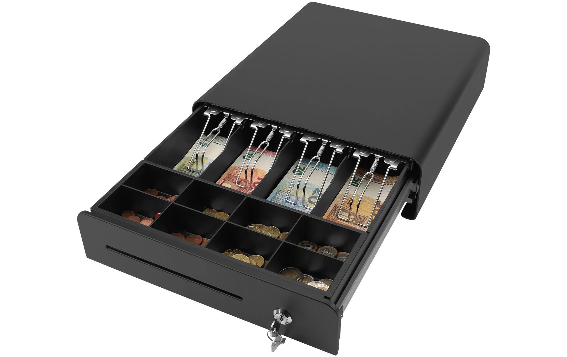 Olympia Style SD 335 – Kassenschublade, 335 × 366 × 100 mm, Schwarz