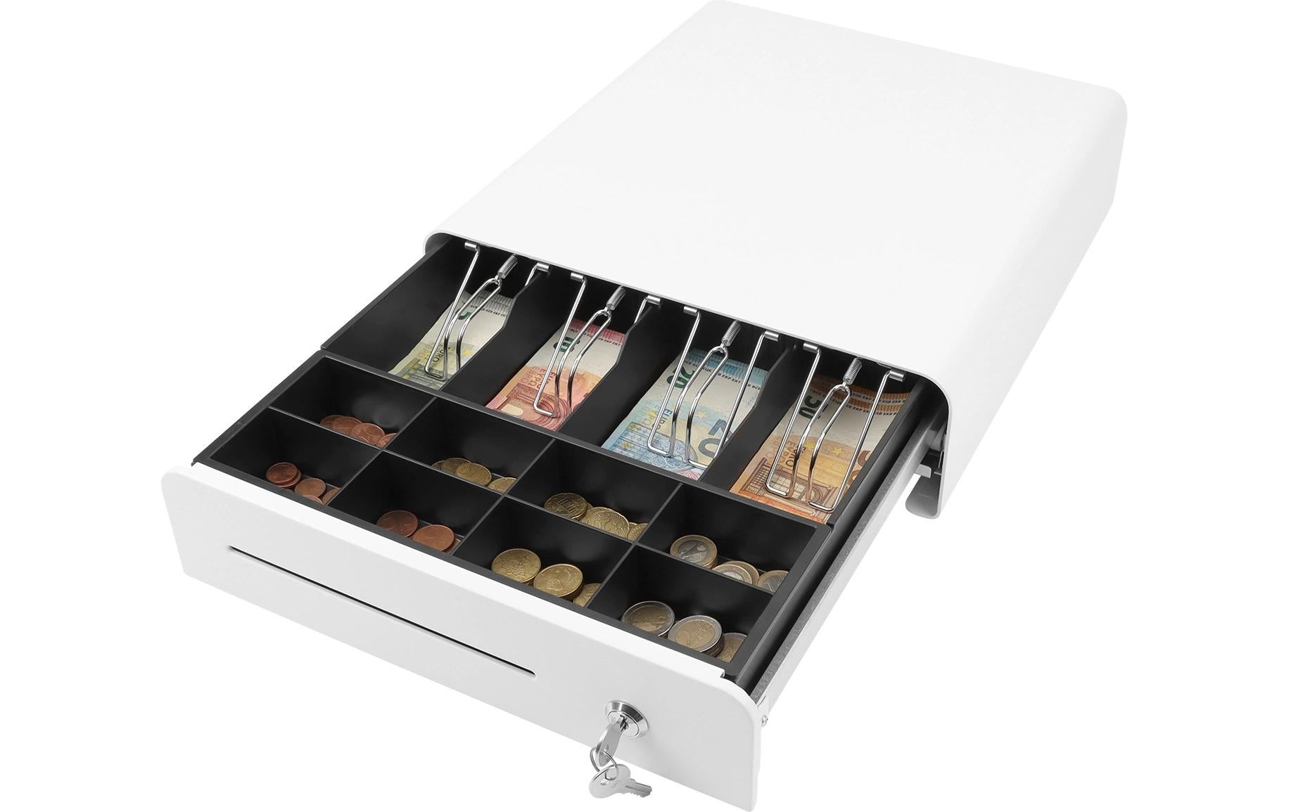 Olympia Style SD 335 – Kassenschublade, 335 × 366 × 100 mm, Weiss