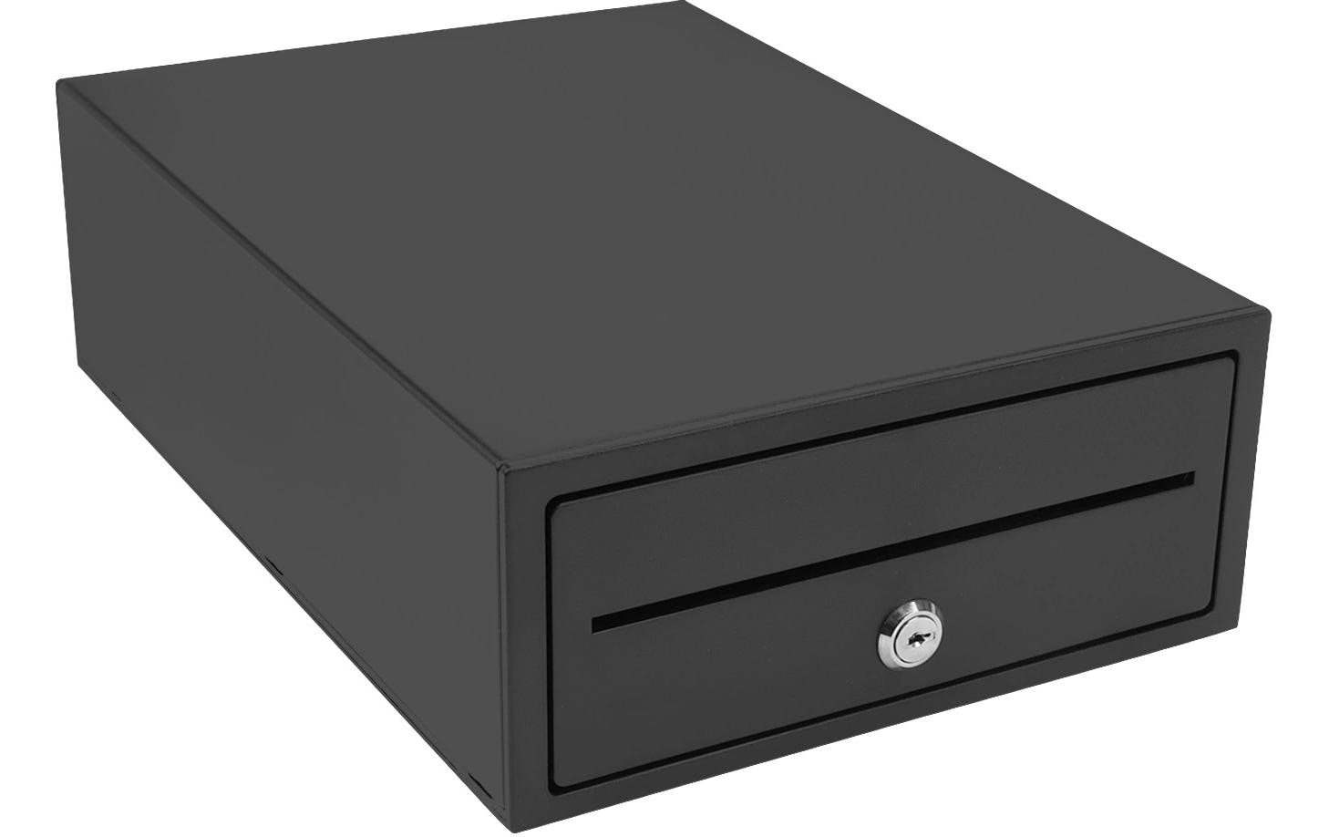 Olympia Mini 208 – Kassenschublade, 208 × 298 × 98 mm, Schwarz