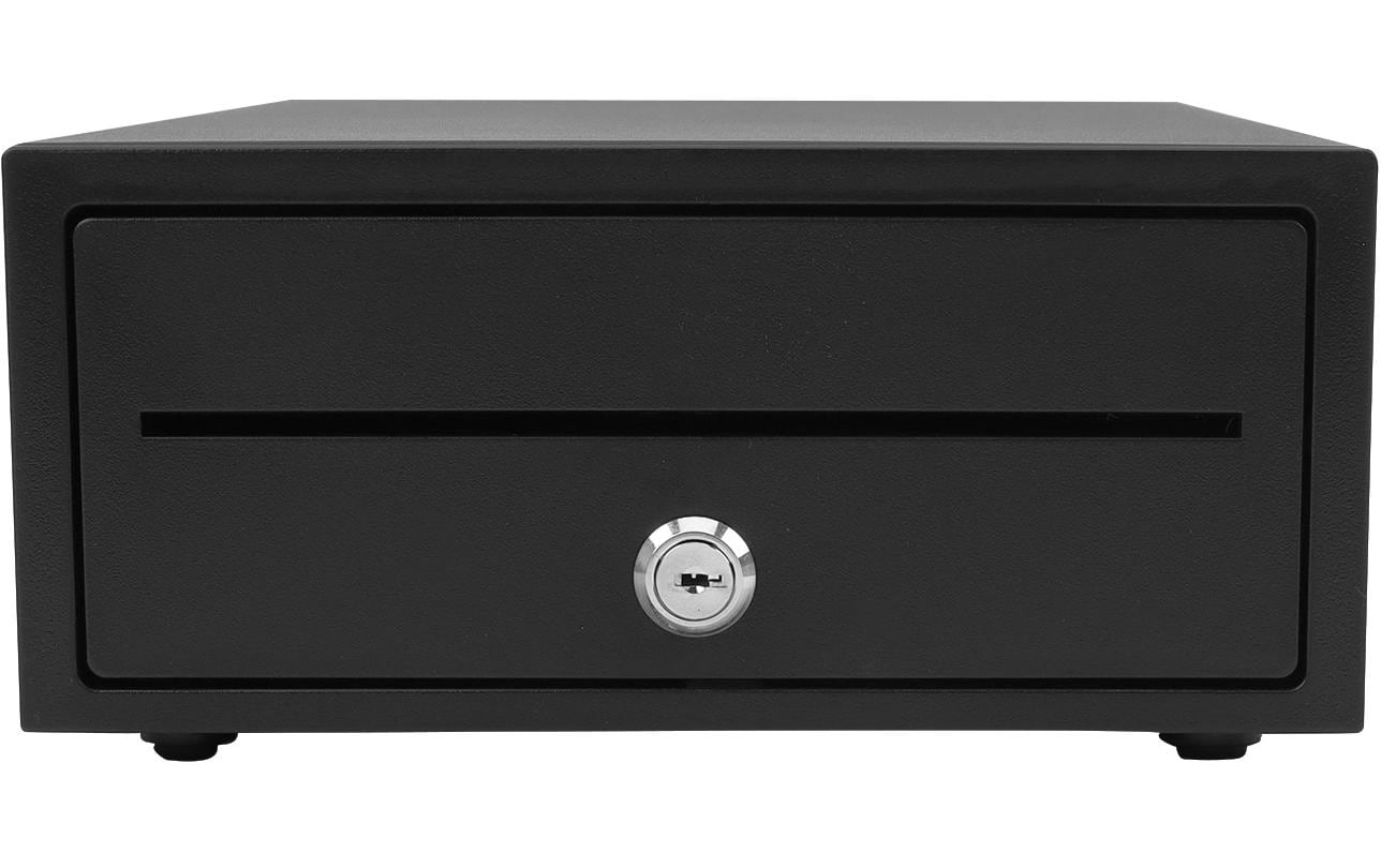 Olympia Mini 208 – Kassenschublade, 208 × 298 × 98 mm, Schwarz
