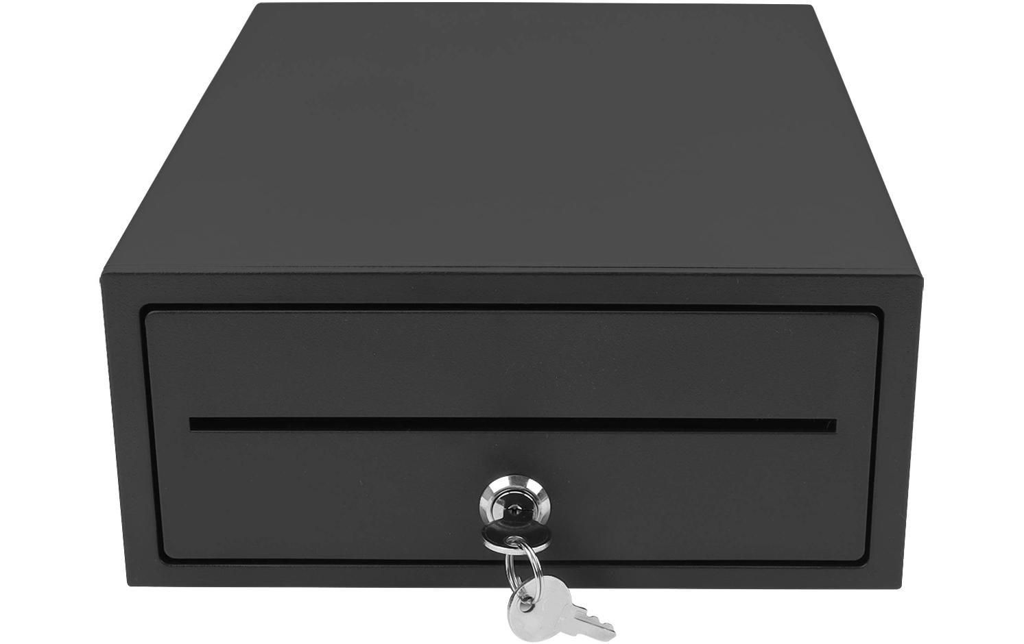 Olympia Mini 208 – Kassenschublade, 208 × 298 × 98 mm, Schwarz