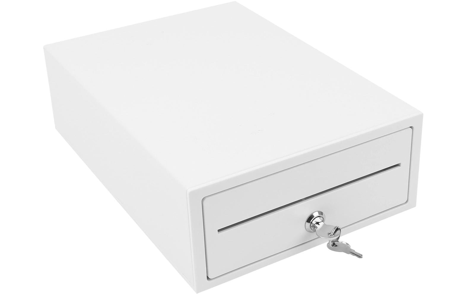 Olympia Mini 208 – Kassenschublade, 208 × 298 × 98 mm, Weiss