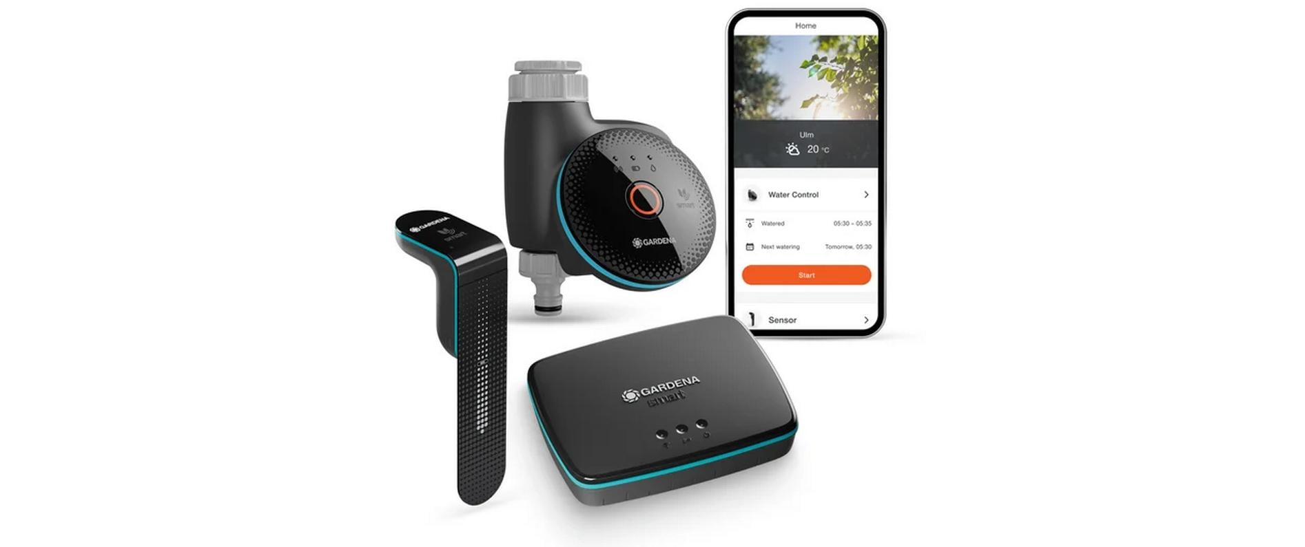 Gardena Sensor – batteriebetrieben, 12 bar – für GARDENA smart App