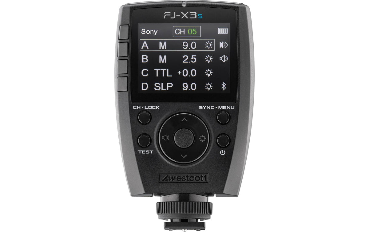 Westcott FJ-X3s Blitz-Fernauslöser – 2,4 GHz Funk – für Sony
