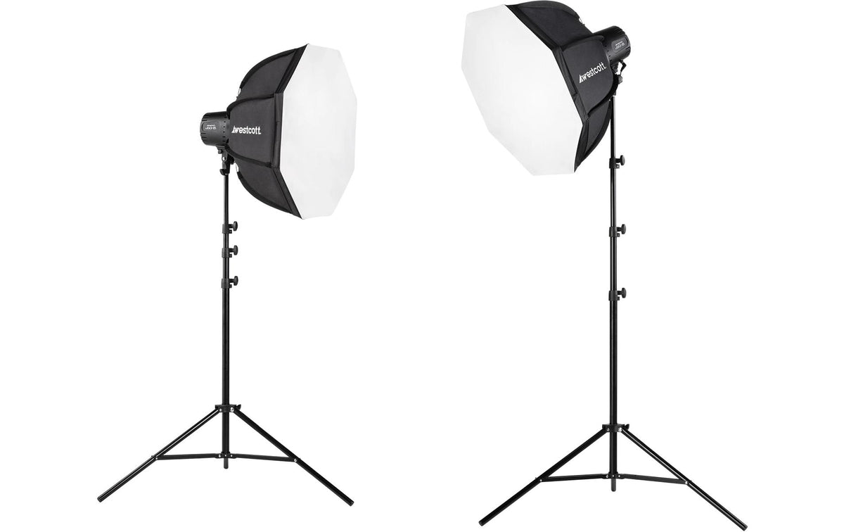 Westcott U60-B LED-Softbox-Kit – Bi-Color, 3200–5600 K, 2950 Lux – Weiss