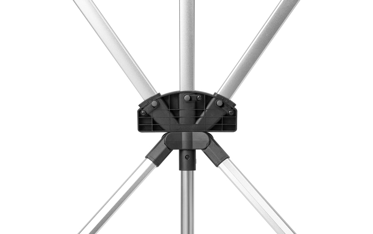 Westcott X-Drop Pro Hintergrund-Ständer – 2527 × 2438 × 2483 mm – Aluminium – für 60" und 96" Hintergründe