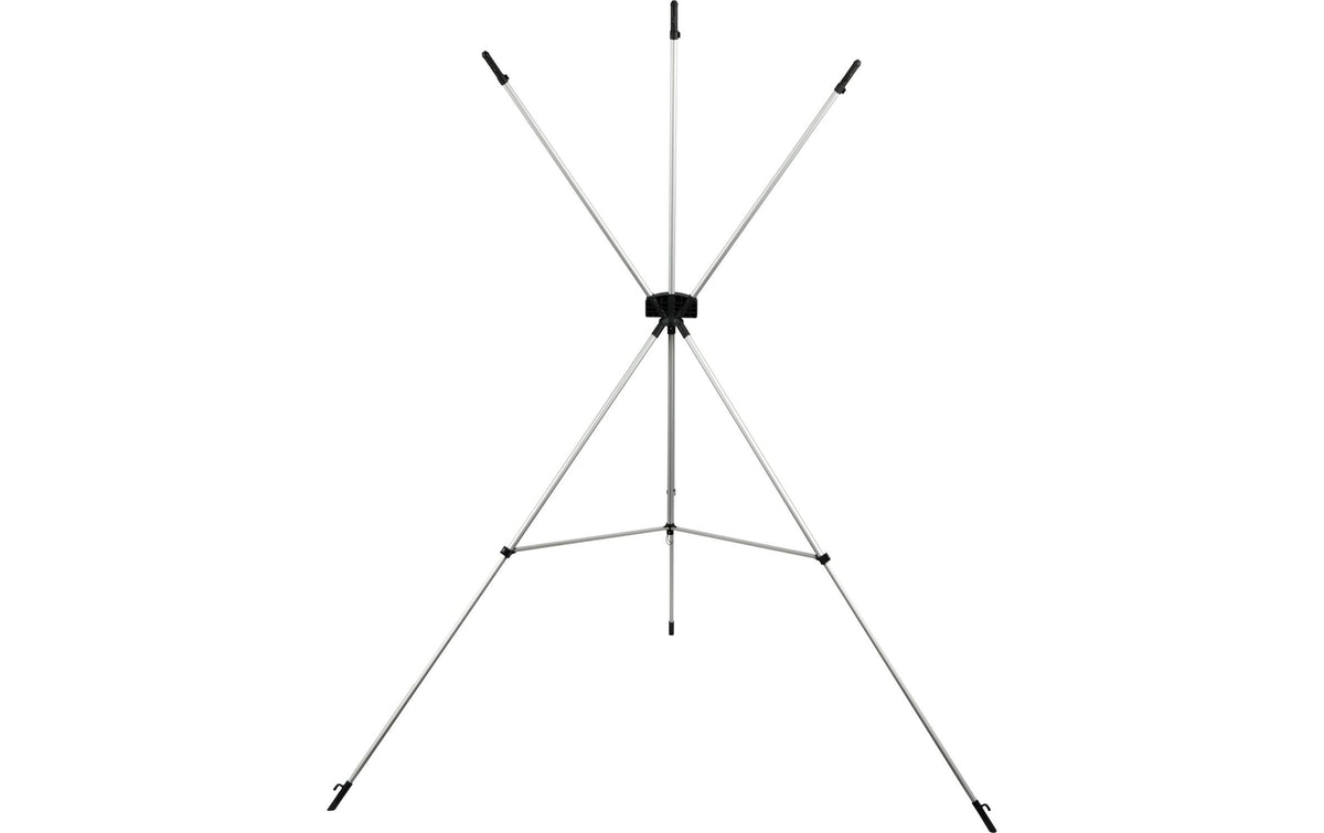Westcott X-Drop Hintergrundrahmen – 2604 × 2369 mm – Aluminium, Silber