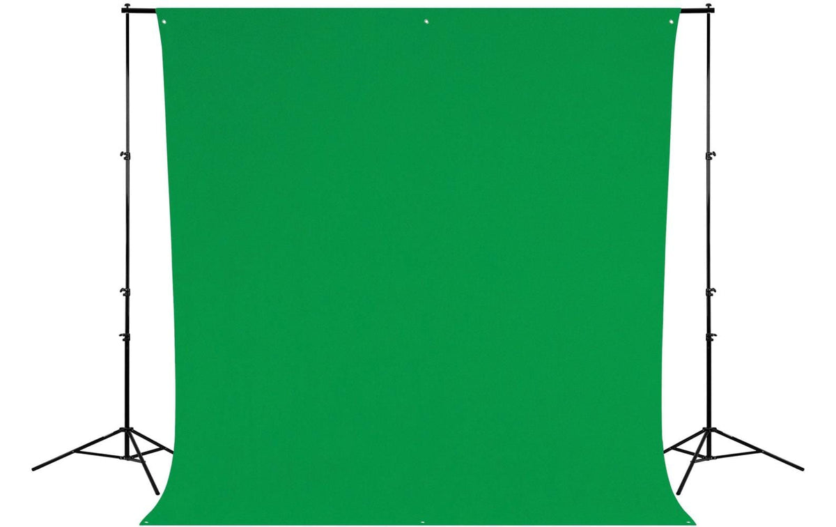 Westcott Backdrop – Chroma-Key Grün, Polyester, knitterarm – 2700 × 3000 mm