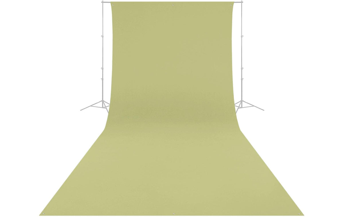 Westcott Hintergrundstoff 270 × 300 cm – Polyester, Hellmoosgrün – mit Tragetasche