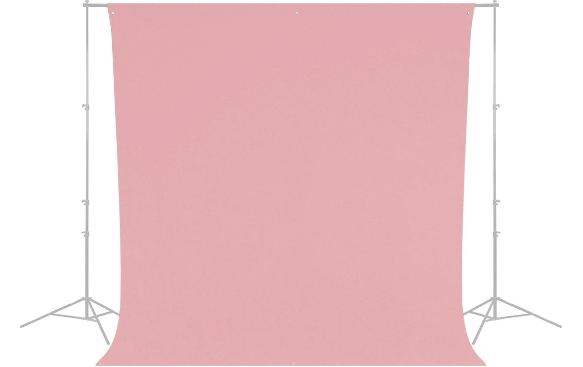 Westcott Hintergrundtuch – 2743 × 3048 mm, Polyester, knitterresistent, mit Tragetasche – Blush Pink