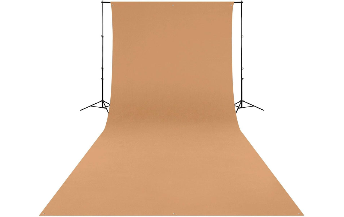 Westcott Hintergrundstoff – 2743 × 6096 mm, Polyester – Braun (Brown Sugar)