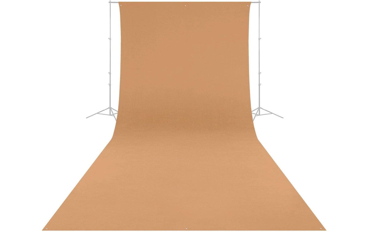 Westcott Hintergrundstoff – 2743 × 6096 mm, Polyester – Braun (Brown Sugar)