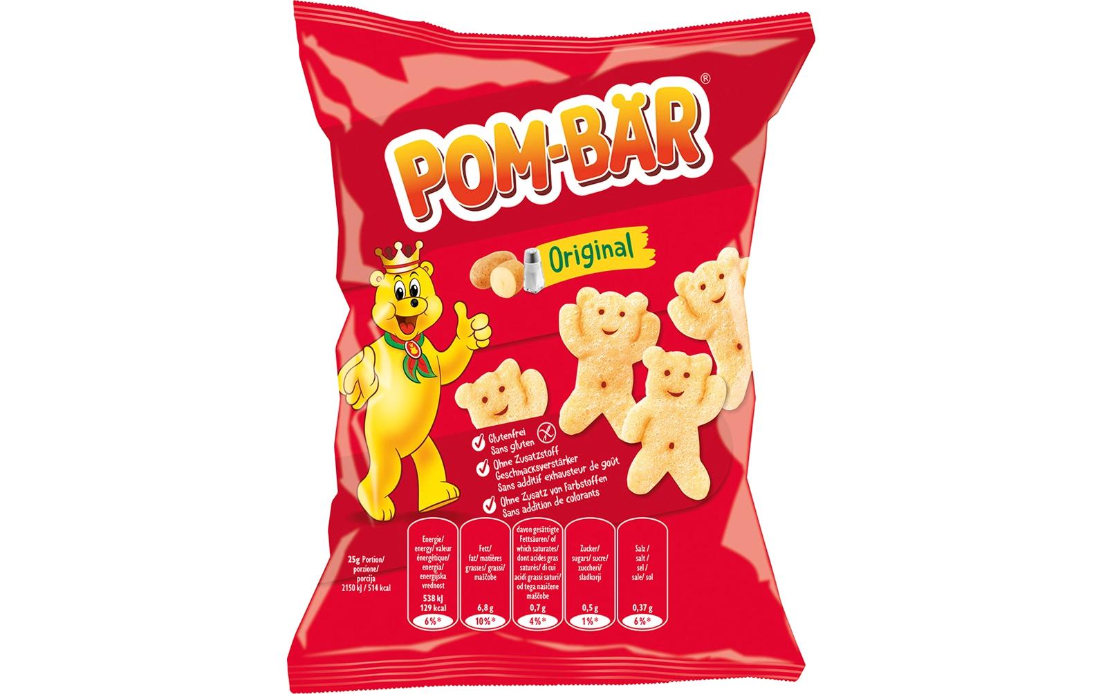 Pom-bär Chips – Original – 450 g