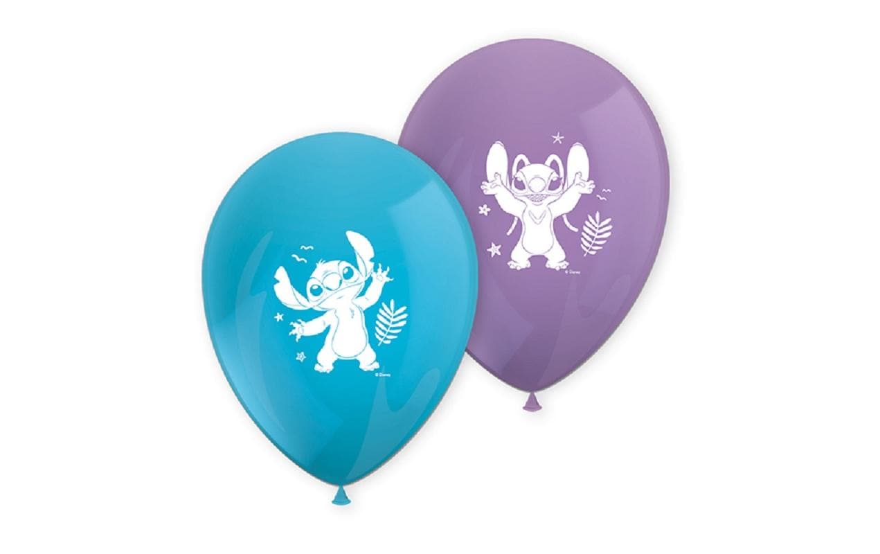 We fiesta party Fiesta Luftballons Stitch – mehrfarbig – Ø 28 cm – Latex – 8 Stk
