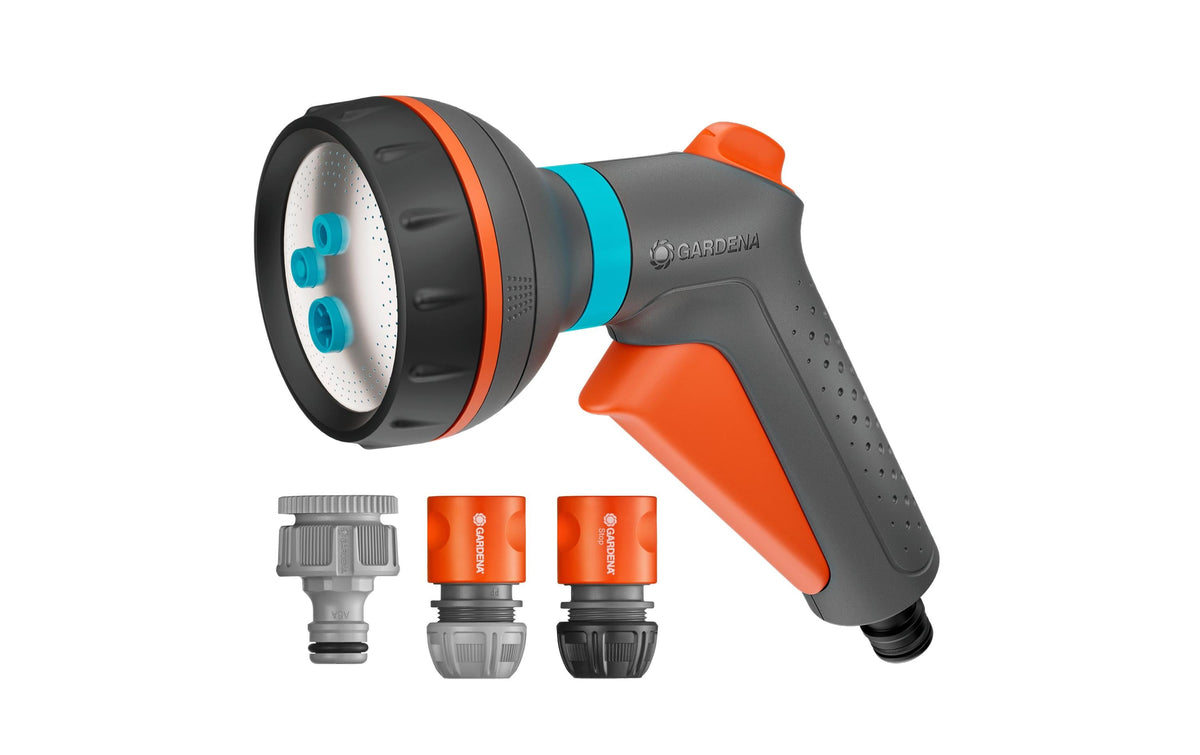 Gardena Schmier- & Reinigungsspray Classic Multi-Brause Starter Set – Grau, Orange