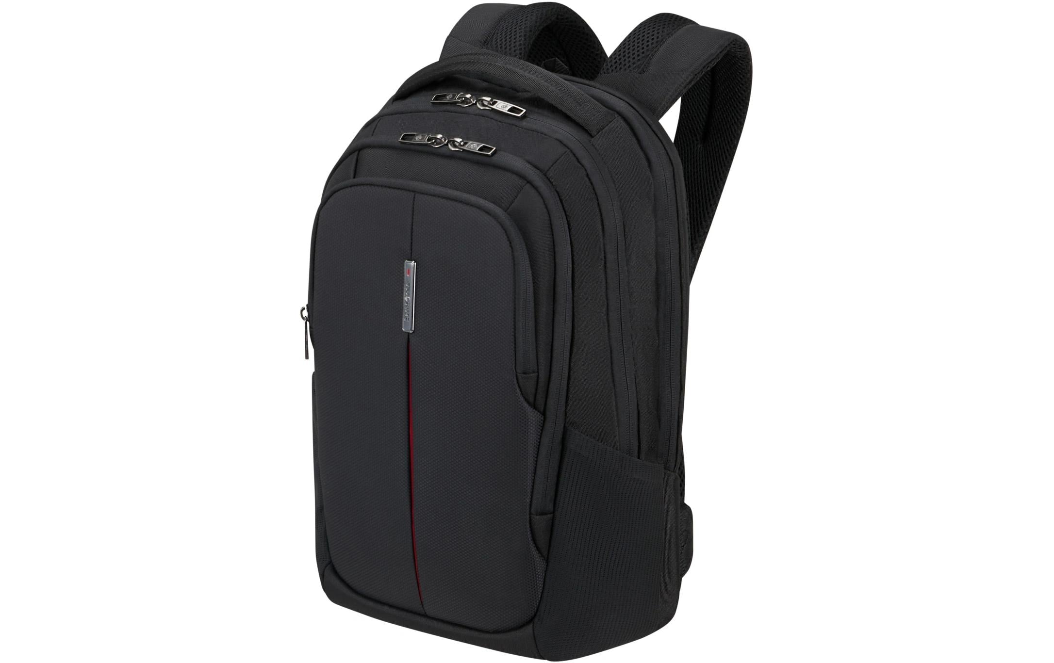 Samsonite Notebook-Rucksack GUARDIT 3.0 S – für 14,1", 17,5 l, mit Zusatzfächern, rPET-Polyester – Schwarz