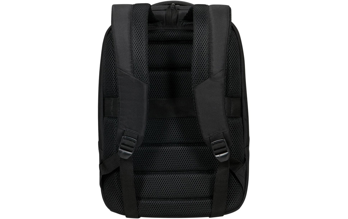 Samsonite Notebook-Rucksack GUARDIT 3.0 S – für 14,1", 17,5 l, mit Zusatzfächern, rPET-Polyester – Schwarz