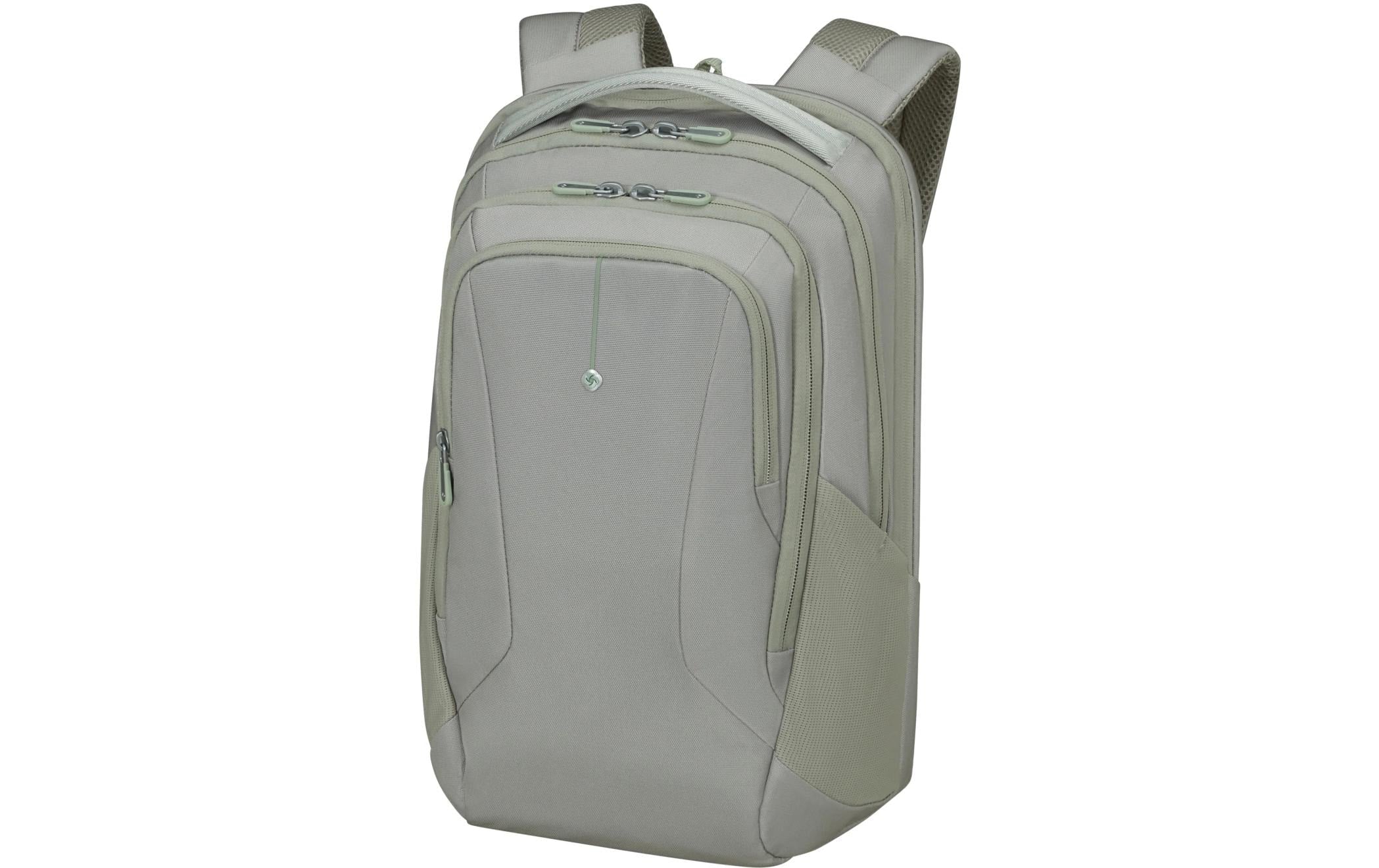 Samsonite Notebook-Rucksack GUARDIT CLASSY 2.0 – 17,5 l, mit Zusatzfächern, rPET-Polyester – Salbeigrün