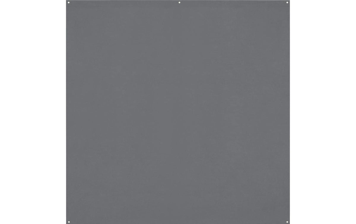 Westcott X-Drop Pro Hintergrund – 2438 × 2438 mm, Polyester, mit Tragetasche – Grau
