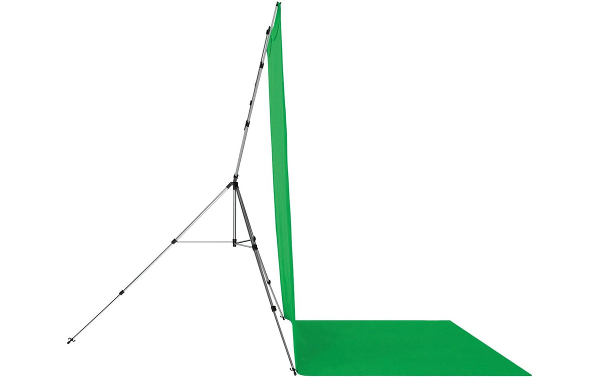 Westcott X-Drop Pro Hintergrund – 2464 × 3962 mm, Polyester – Chroma-Key Grün