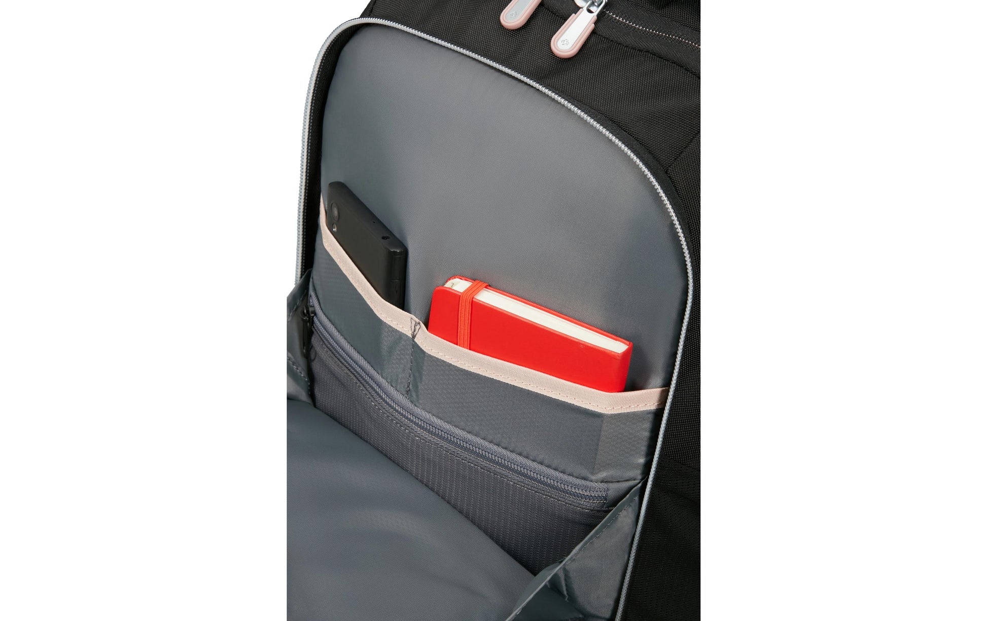 Samsonite Notebook-Rucksack GUARDIT CLASSY 2.0 – 17,5 l, mit Zusatzfächern, rPET-Polyester – Schwarz