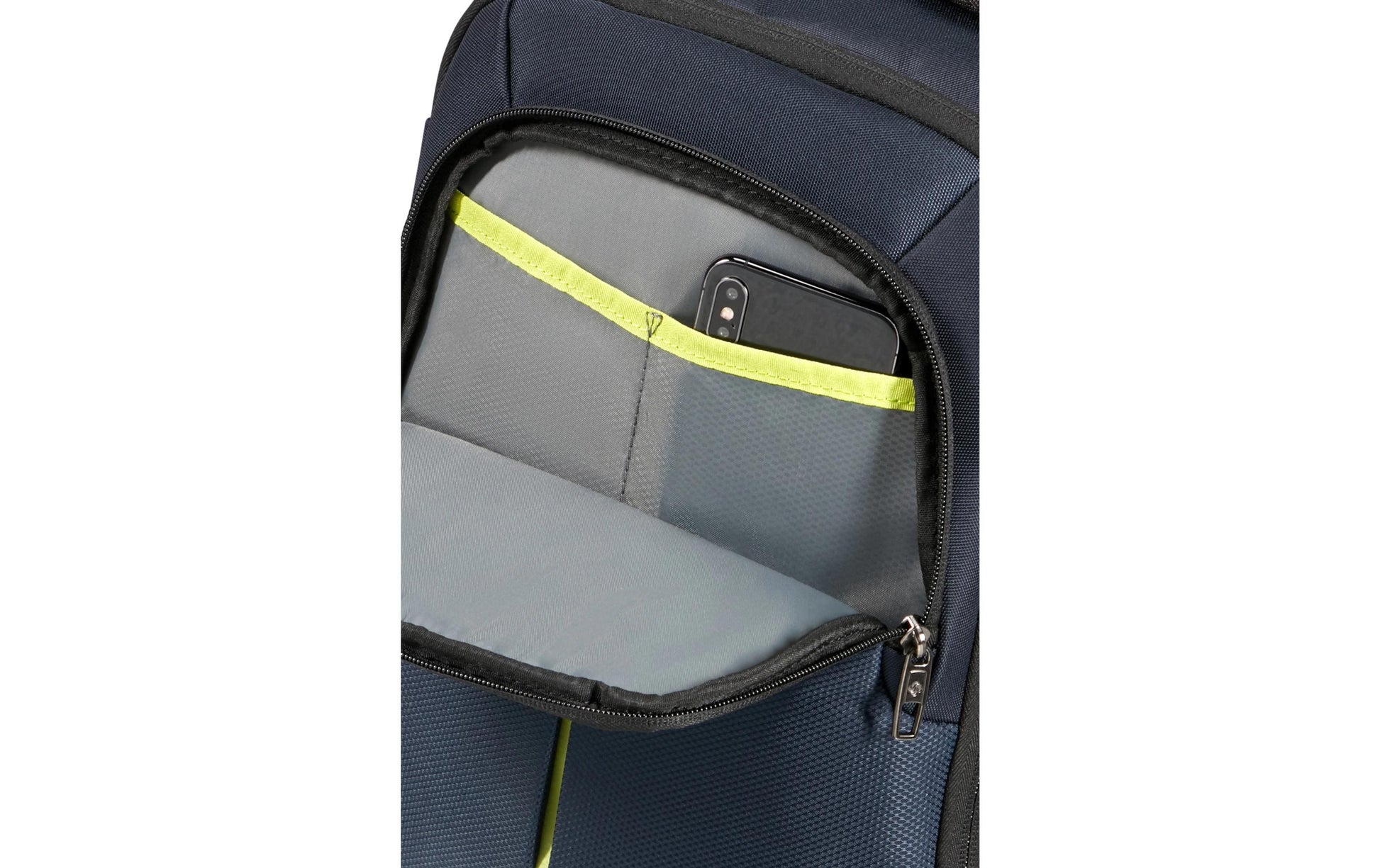 Samsonite Notebook-Rucksack GUARDIT 3.0 BP UNDERSEAT XS – rPET-Polyester – Blau, 250 × 400 × 200 mm