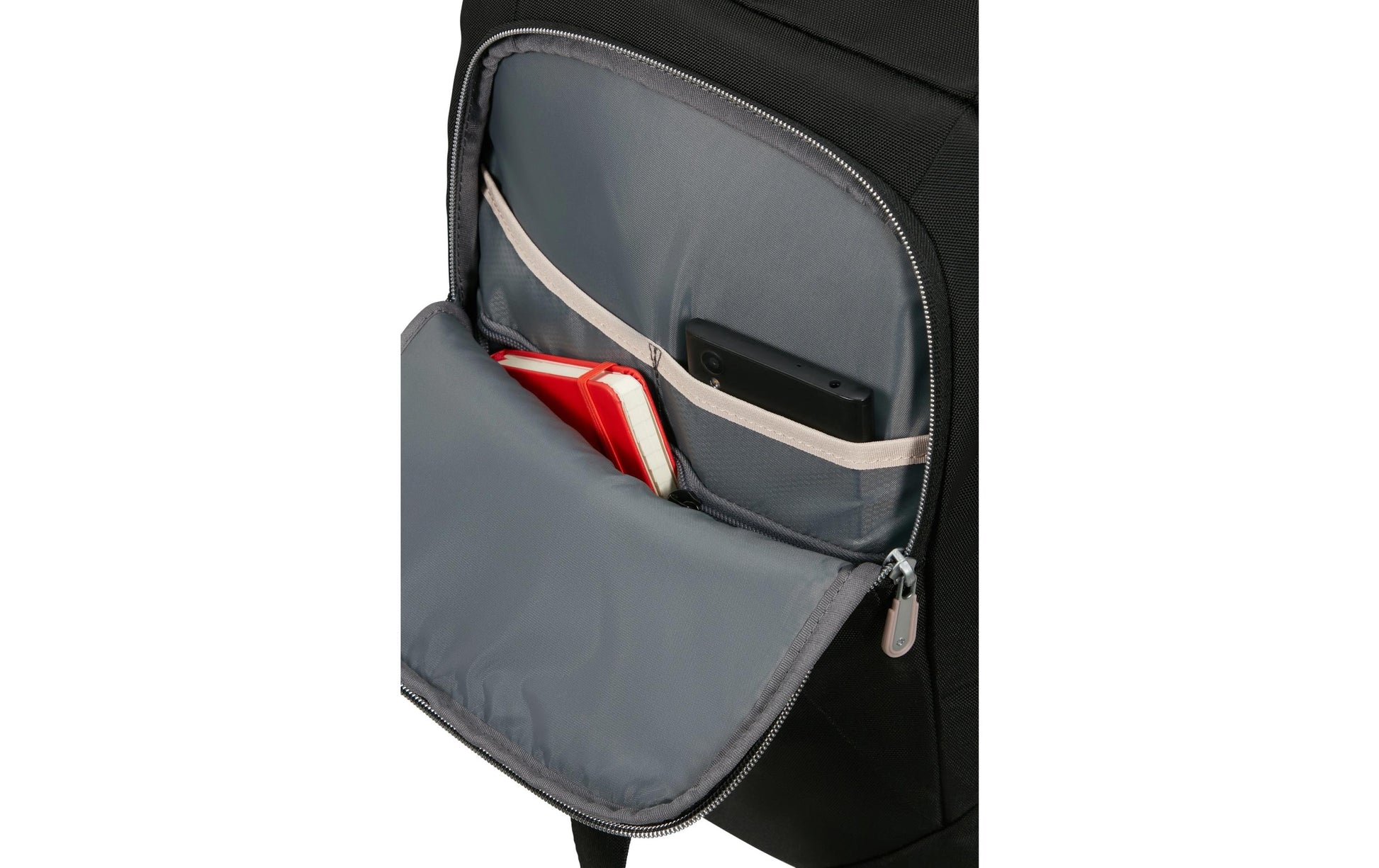 Samsonite Notebook-Rucksack GUARDIT CLASSY 2.0 – für 14,1" – Schwarz, 170 × 385 × 275 mm