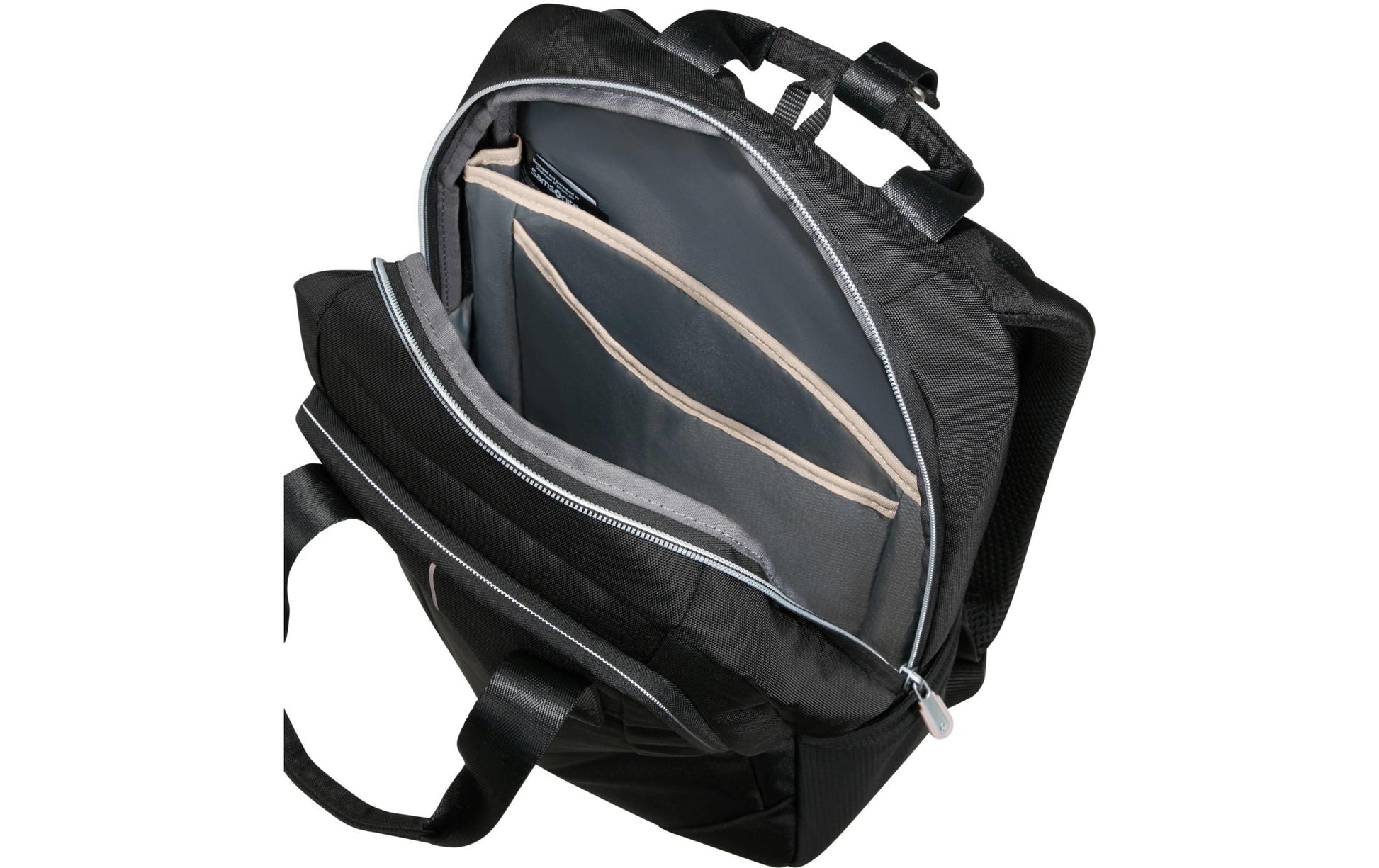 Samsonite Notebook-Rucksack GUARDIT CLASSY 2.0 – für 14,1" – Schwarz, 170 × 385 × 275 mm