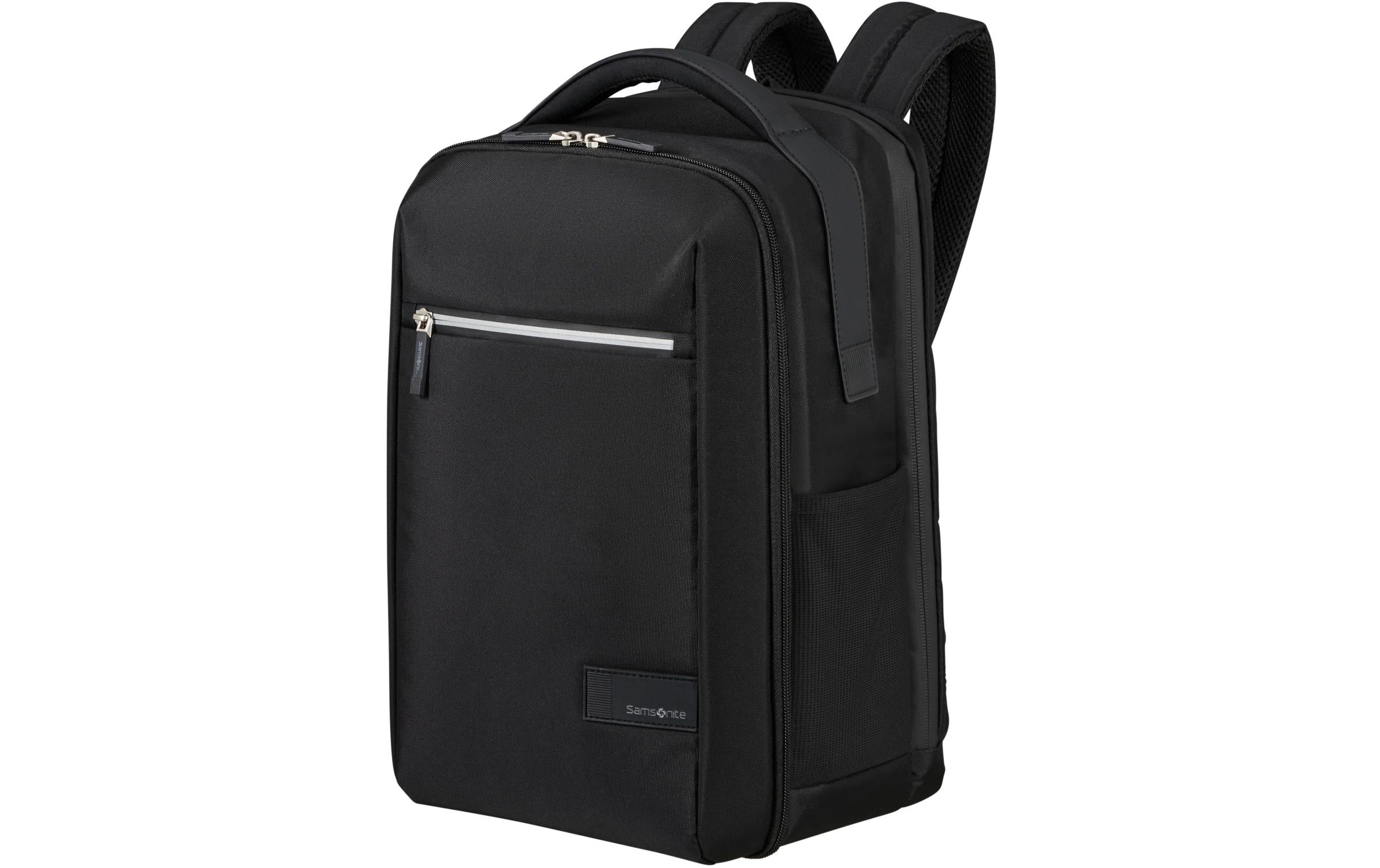 Samsonite Notebook-Rucksack LITEPOINT Backpack XS – für 14,1", 21 l, Polyester – Schwarz, 250 × 400 × 200 mm