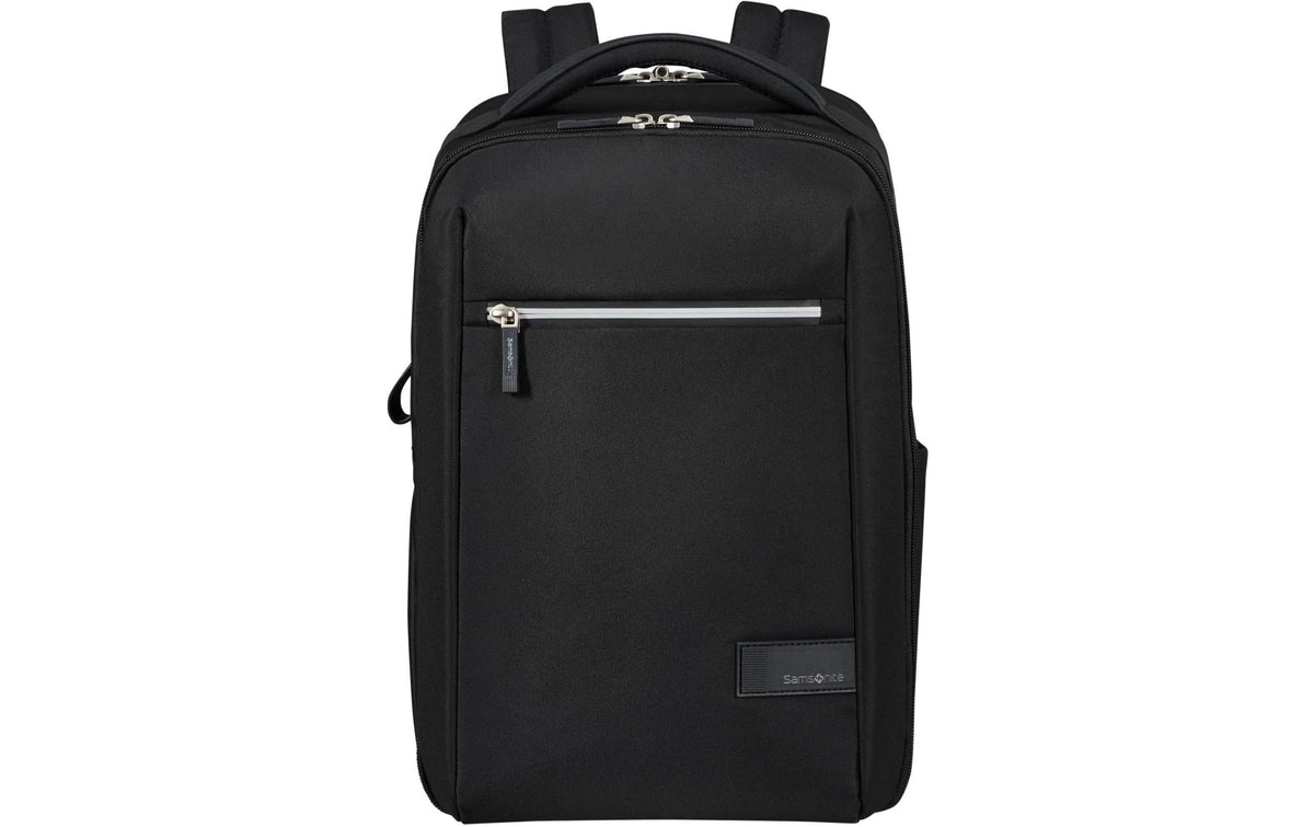 Samsonite Notebook-Rucksack LITEPOINT Backpack XS – für 14,1", 21 l, Polyester – Schwarz, 250 × 400 × 200 mm