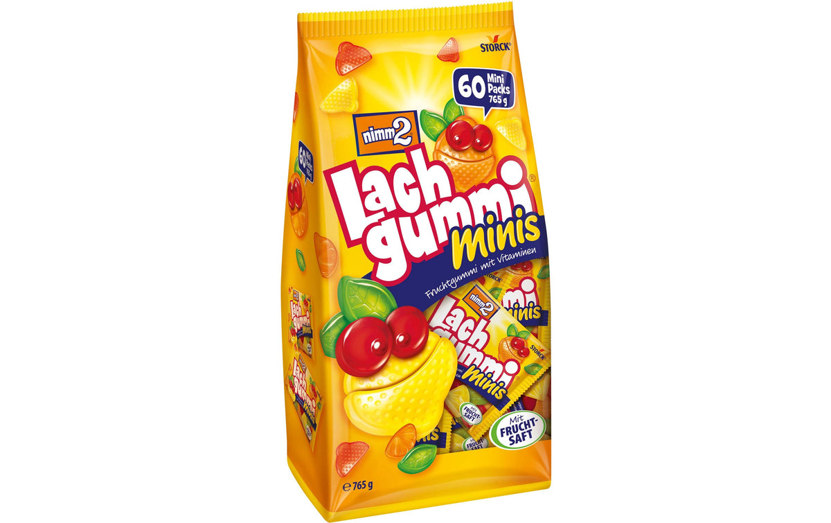 Storck Nimm2 Lachgummi Minis, glutenfrei – 765 g