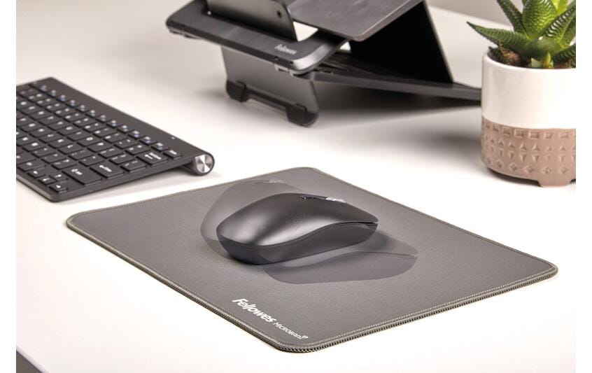 Fellowes Breyta XL – Mauspad – 280 × 210 mm, Grau