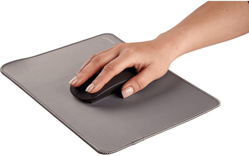 Fellowes Breyta XL – Mauspad – 280 × 210 mm, Grau