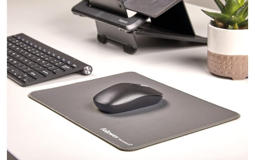 Fellowes Breyta XL – Mauspad – 280 × 210 mm, Grau