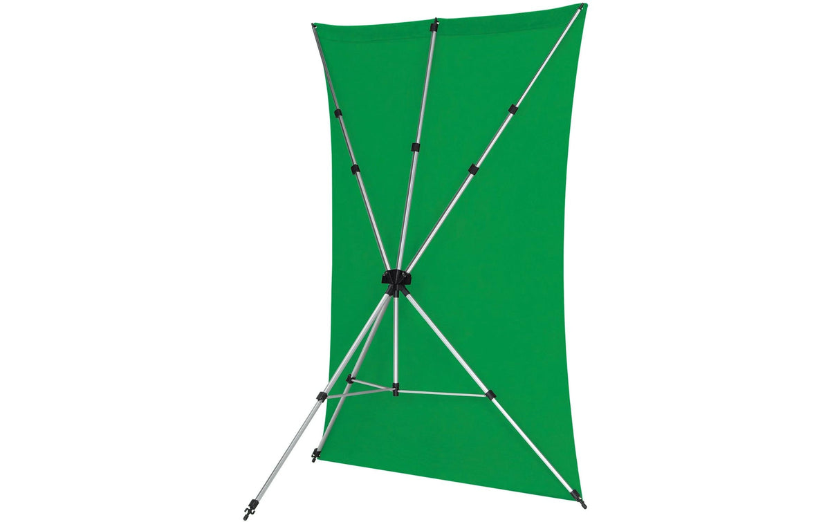 Westcott X-Drop Pro Hintergrund – 2134 × 1524 mm, Polyester – Chroma-Key Grün