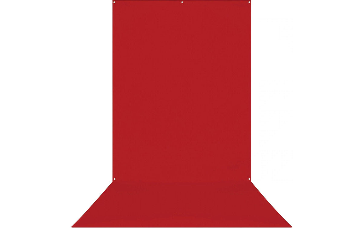 Westcott X-Drop Pro Hintergrundstoff – 3658 × 1524 mm, Polyester – Rot – mit Tragetasche