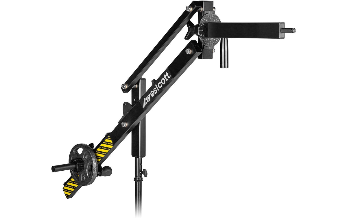 Westcott Easy Boom Halterung – 144,8 cm – Schwarz