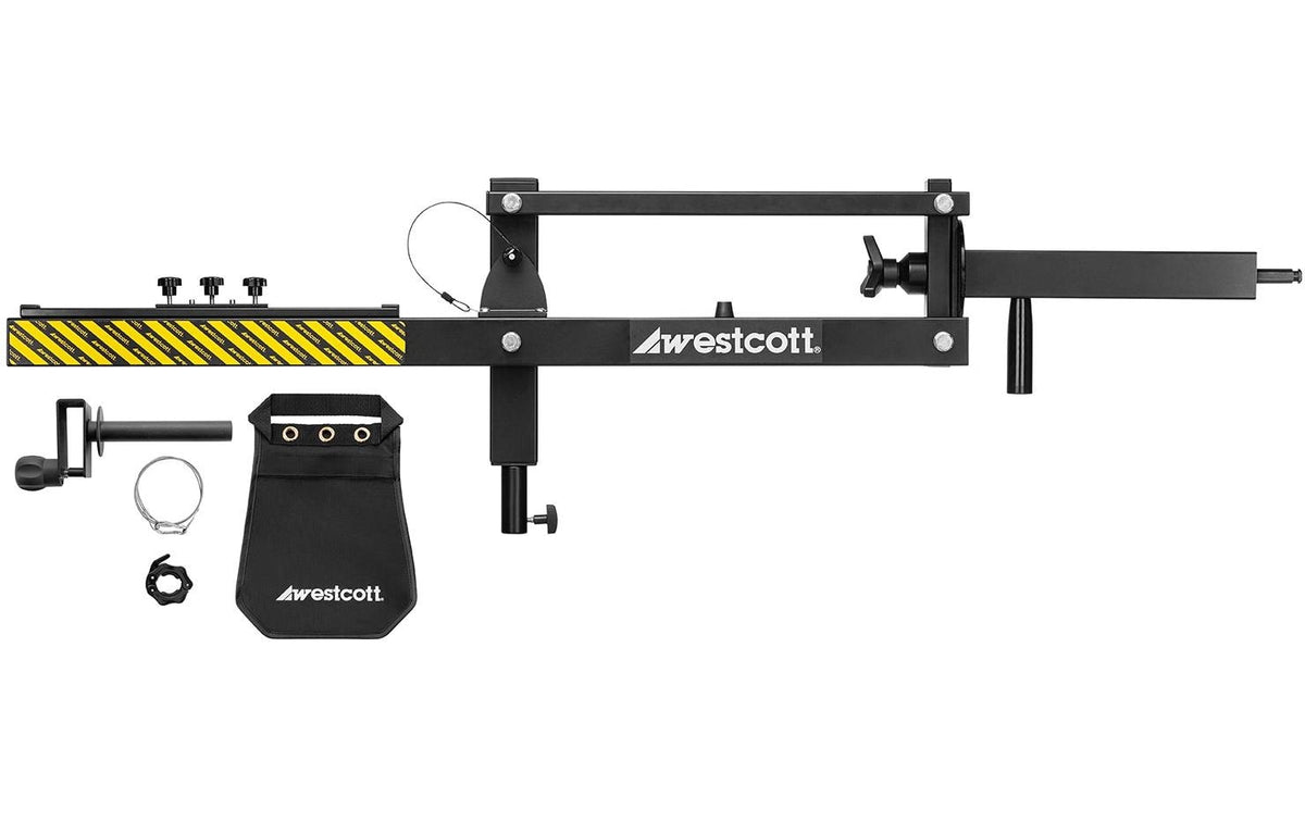 Westcott Easy Boom Halterung – 144,8 cm – Schwarz