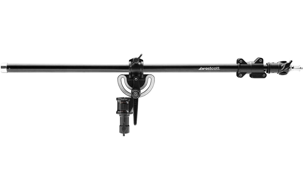 Westcott Mini-Boom-Arm mit Gewichtssack – Halterung – 2,12 kg – Schwarz