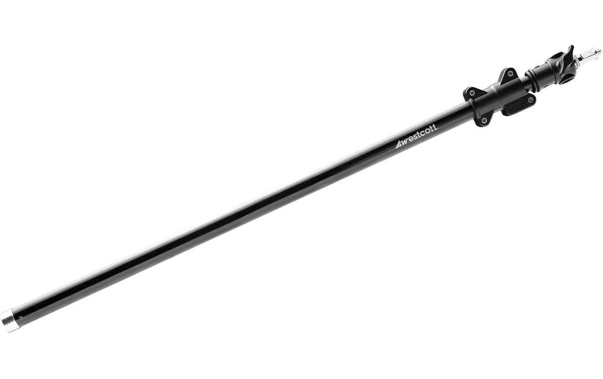 Westcott Mini-Boom-Arm mit Gewichtssack – Halterung – 2,12 kg – Schwarz