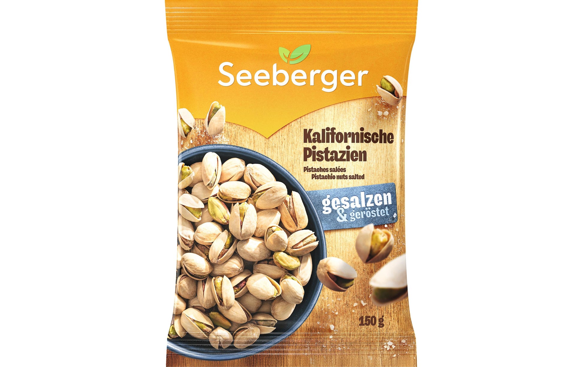 Seeberger Pistazien – geröstet & gesalzen – 150 g
