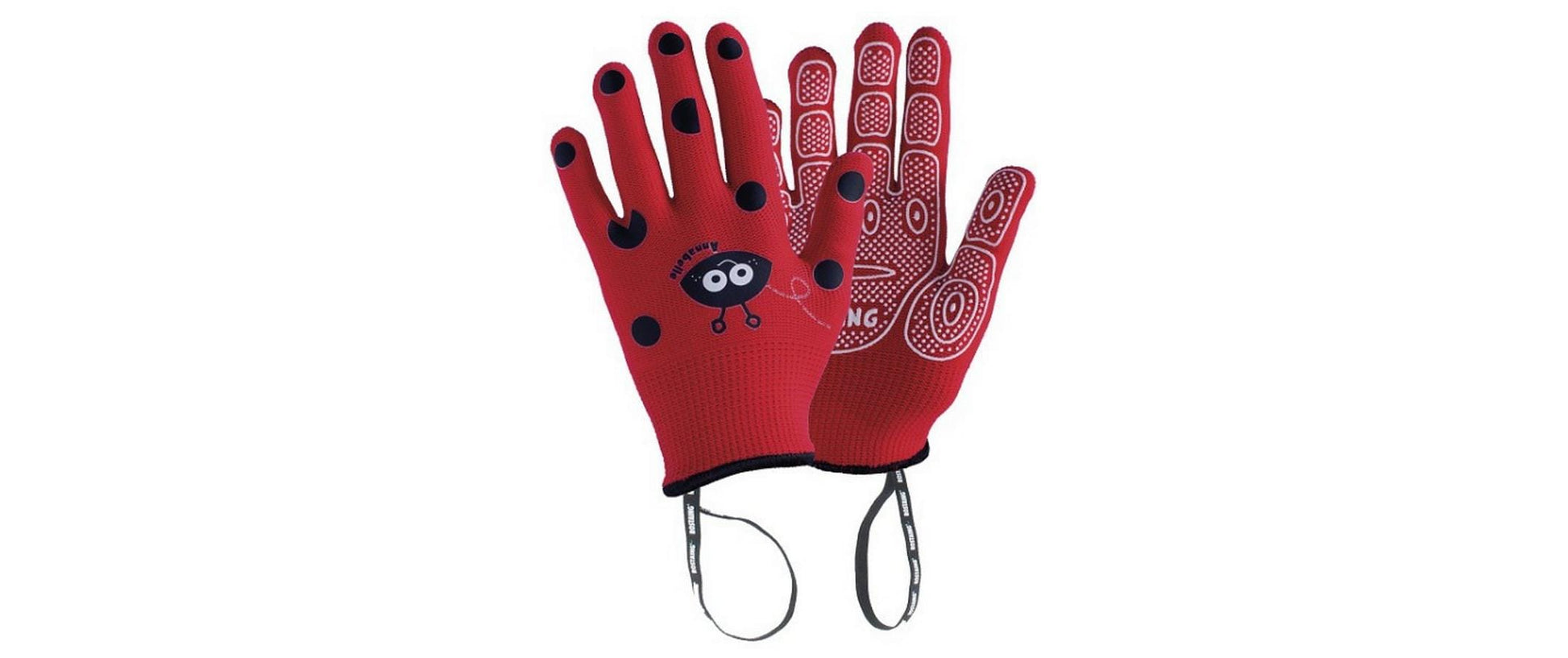 Samen Mauser Handschuhe Ladybird Anabel – Einheitsgrösse – Polyamid – Rot, Kinder